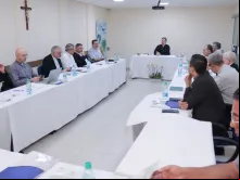 Bispos do Regional Centro-Oeste da CNBB no 1º Conselho Episcopal Regional de 2025