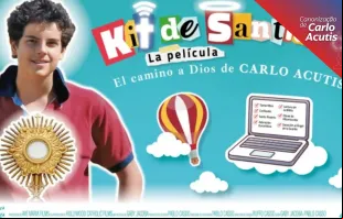 Cartaz de "Kit de Santidad: O Caminho para Deus de Carlo Acutis"