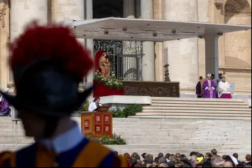 A homilia preparada pelo papa Francisco foi lida por dom Rino Fisichella