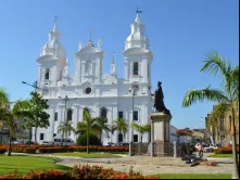 A catedral de Belém é a primeira igreja da arquidiocese, construída aproximadamente em 1719
