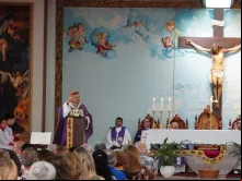 Missa da elevação da paróquia são Camilo de Lellis à igreja indulgenciaria.