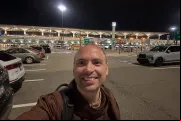 Frei Gilson chega aos EUA para Congresso da Comunidade Obra de Maria em Massachussets.