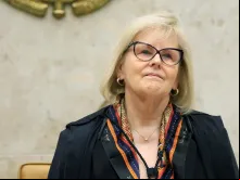 Rosa Weber em sessão do STF.