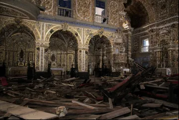 teto da Igreja de são Francisco de Assis