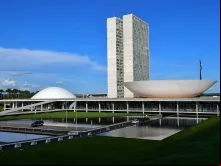 Fachada do Congresso Nacional.