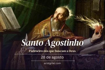 Santo Agostinho, doutor da Igreja.
