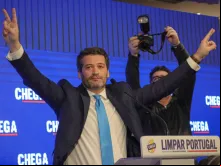 O líder do Chega, André Ventura