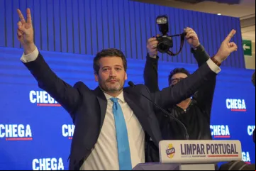O líder do Chega, André Ventura |