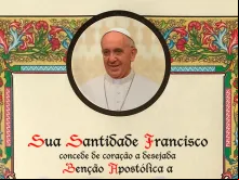Bênção do papa.