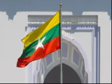 Bandeira de Mianmar.