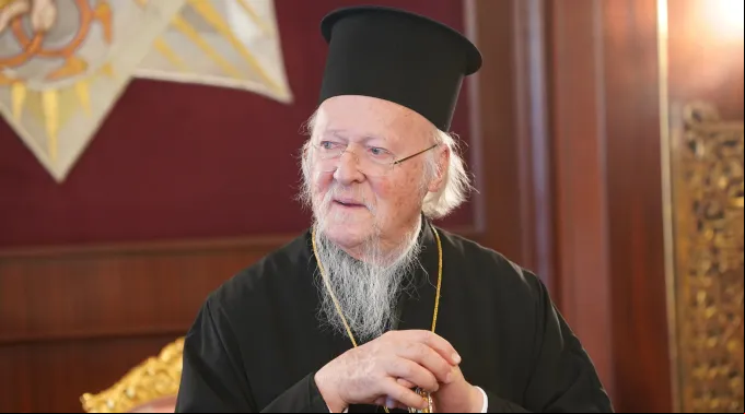 Patriarca Bartolomeu de Constantinopla em audiência  com a Associação Alemã da Terra Santa ?? 