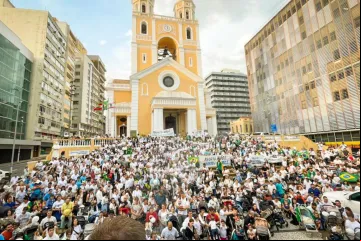 Caminhada pela Vida em Florianópolis