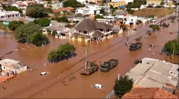Enchente no Rio Grande do Sul