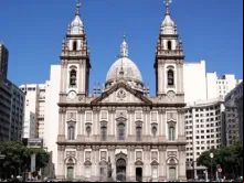 Igreja da Candelária, no Rio de Janeiro (RJ).