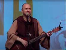 Show de Páscoa do Frei Gilson na Canção Nova em 20 de abril de 2025.