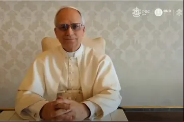 Mensagem em vídeo do papa Leão XIV na abertura do Congresso das Universidades Ibero-americanas que acontece PUC-RJ.