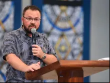 O missionário da Comunidade Canção Nova, Danilo Gesualdo