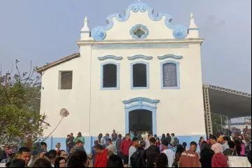 Igreja de Nossa Senhora das Neves, em Presidente Kennedy (ES)