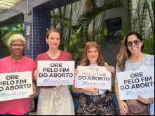 Campanha 40 Dias pela Vida, em 2024, no Rio de Janeiro