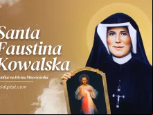 Santa Faustina, a santa a quem Jesus revelou a devoção da Divina Misericórdia.