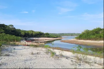 Seca no Amazonas.