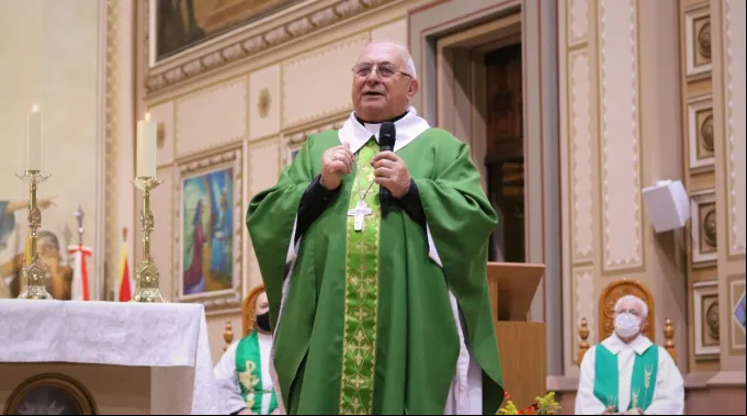 O bispo emérito de Novo Hamburgo (RS), dom Zeno Hastenteufel. ?? 