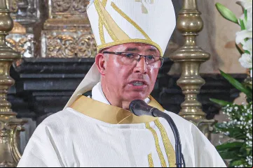 Dom Rui Valério em missa no Patriarcado de Lisboa