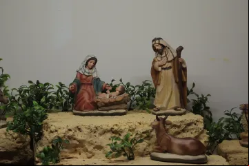 Presépio da Exposição de Presépios do Convento da Penha 2024.