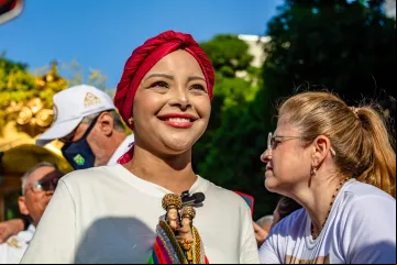 A estudante Gabriela Matias