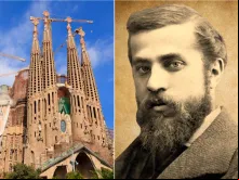Sagrada Família em Barcelona / Antoní Gaudí.