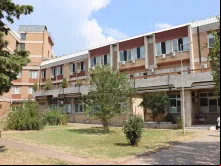 Hospital Kočani, Macedônia, onde vítimas de incêndio em boate ontem (16) na cidade de Kočani estão recebendo tratamento.