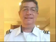 Copiloto Humberto de Campos Alencar e Silva, que morreu na queda do avião em Vinhedo (SP).