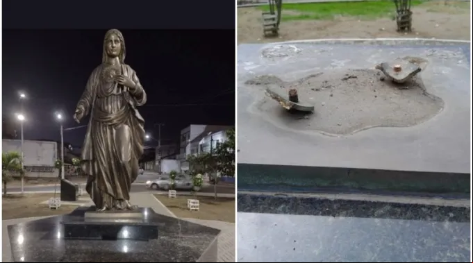 Imagem do Imaculado Coração de Maria