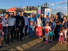 Setor Vida e Família da arquidiocese de Brasília na marcha pela vida.