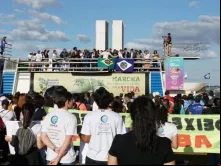 A 16ª edição da Marcha Nacional pela Vida e contra o Aborto ocorreu no dia 20 de junho, na Esplanada dos Ministérios, em Brasília.