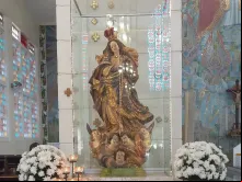 Imagem de Nossa Senhora da Imaculada Conceição na catedral de Cuiabá