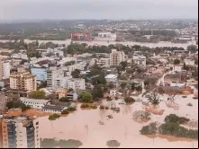 Rio Grande do Sul sofre com as fortes chuvas desde o fim de abril