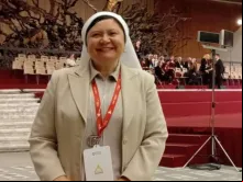 Irma Priscila Daniele da Silva, participante no Encontro Internacional de Coros.