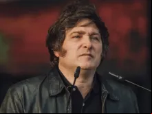 Javier Milei, presidente eleito da Argentina.