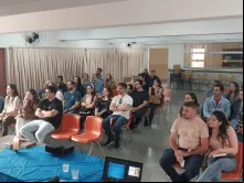 Encontro da catequese matrimonial na paróquia São Mateus, em Juiz de Fora