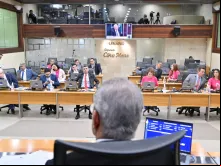 Sessão plenária da ALRN de ontem (9), onde foi aprovada o PL 294/2021.