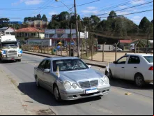 Carreata de São Cristóvão em São Bento do Sul (SC), em julho de 2023.