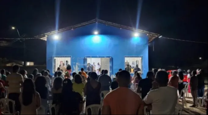 Missa de Desagravo na igreja da Comunidade Cristo Ressuscitado em Boa Vista, Roraima. ?? 