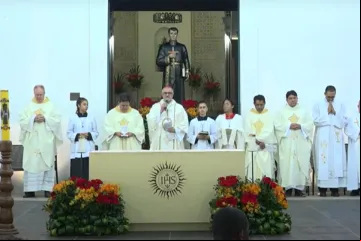 Dom João Justino celebra missa no Santuário Nacional São José de Anchieta no dia 9 de junho.