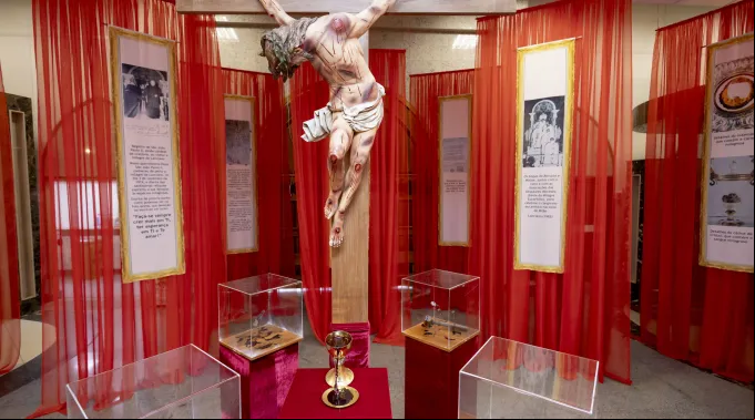 Mostra do milagre eucarístico de Lanciano. ?? 