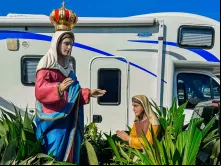 11ª Romaria dos Motorhomes ao Santuário Diocesano de Nossa Senhora de Caravaggio em 26 de abril.
