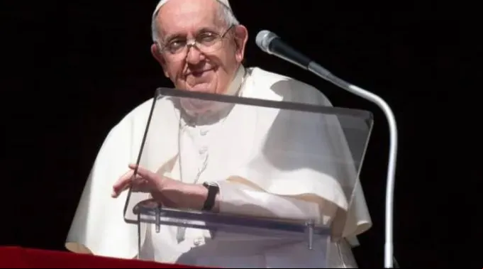 Papa Francisco durante o Ângelus