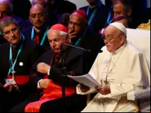 Papa Francisco nos Encontros do Mediterrâneo.
