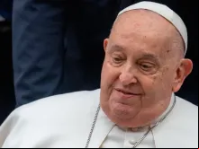 Papa Francisco no Vaticano no mês ado.