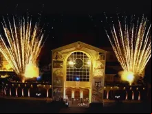 Inauguração da fachada leste do Santuário Nacional de Aparecida no dia 17 de maio de 2025.